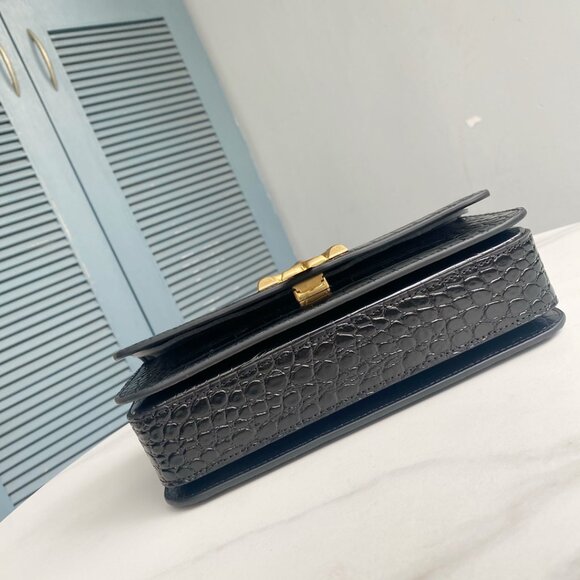 Tory Burch Eleanor Crocodile Pattern shoulder bag